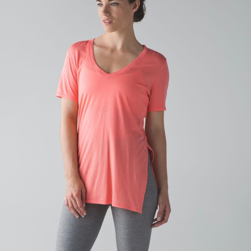 Lululemon Zen Bender in Sunny Coral